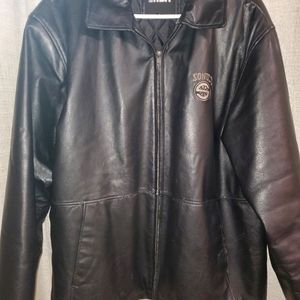 NBA Seattle Sonics Leather Jacket